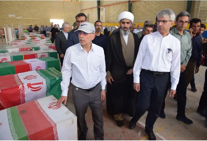 بازدید سخنگوی وزارت امور خارجه از قتلگاه شهدای لامرد